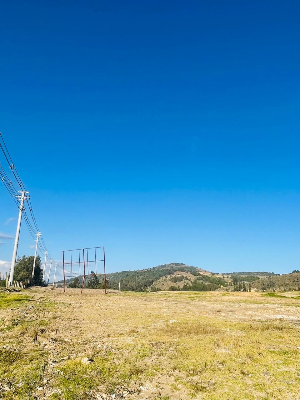 Lote en venta frente al Terminal de Tunja